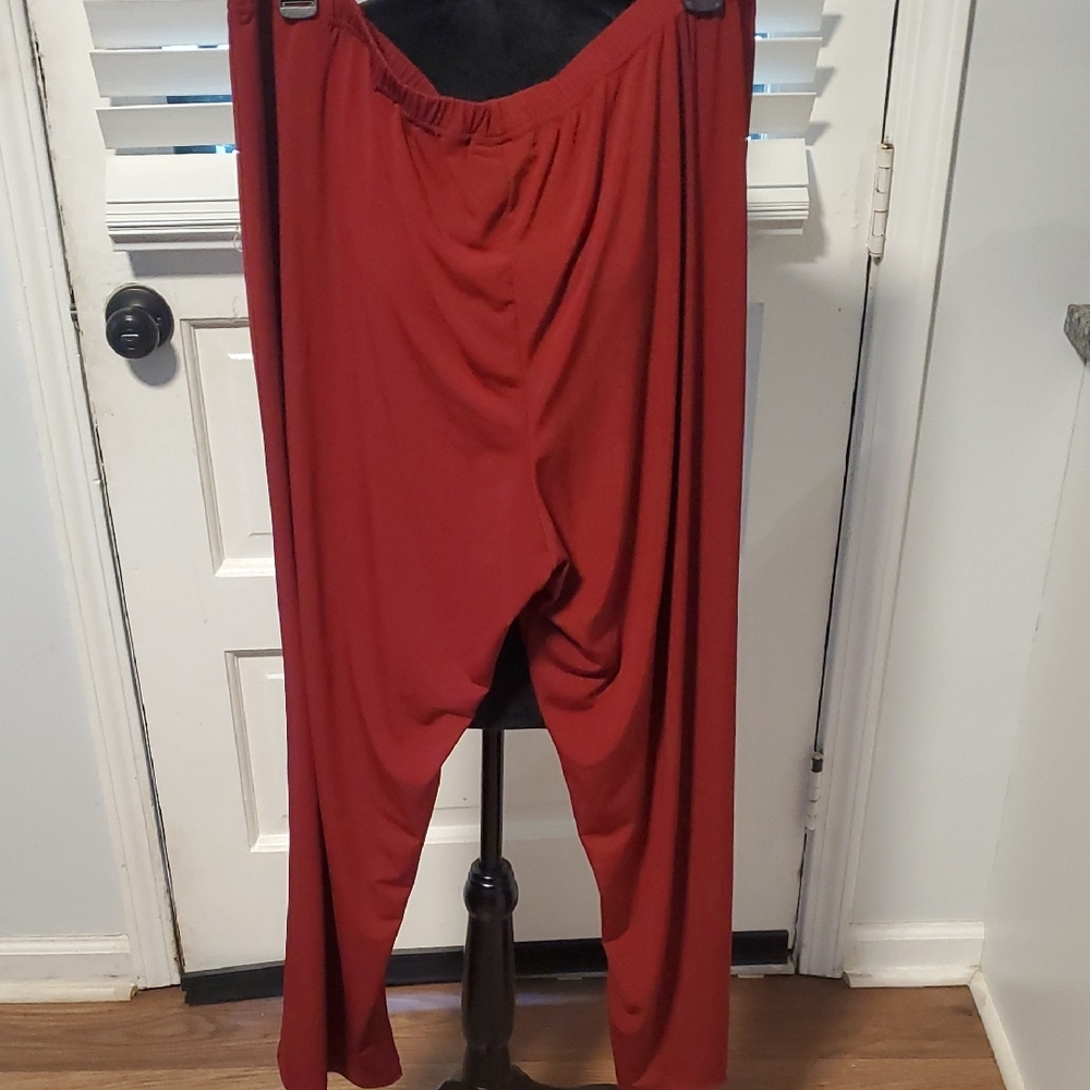 Bob Mackie Burgundy Women's Pants NWT - Picture 8 of 8